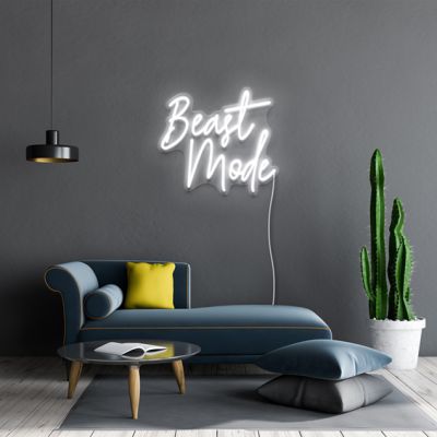 Beast Mode Light Sign