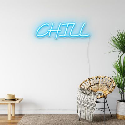 Chill Light-Up Sign