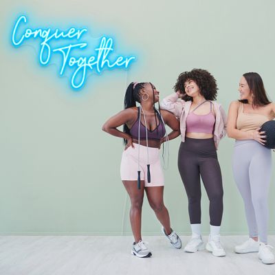 Conquer Together Neon Sign