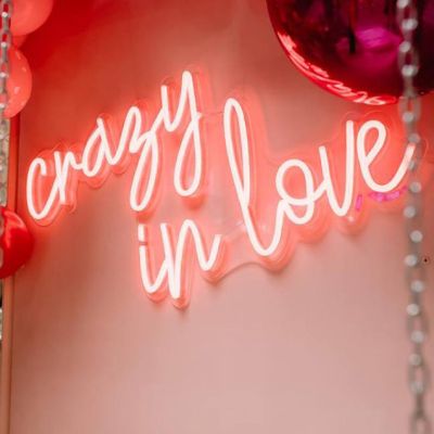 Crazy in Love Neon Flex Sign