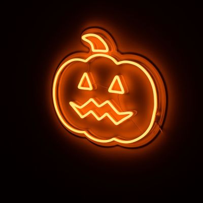 Spooky Light Up Jack O Lantern