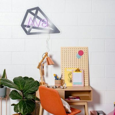 Kid's Name Sign with Diamond