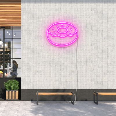 Donut with Sprinkles Wall Light