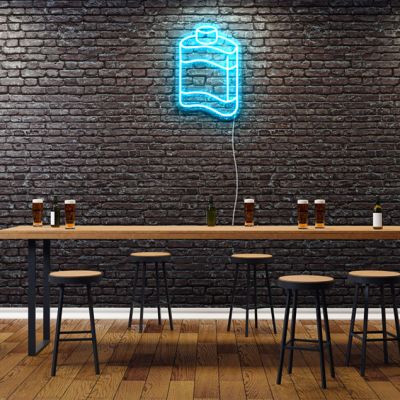Flask Neon Wall Art