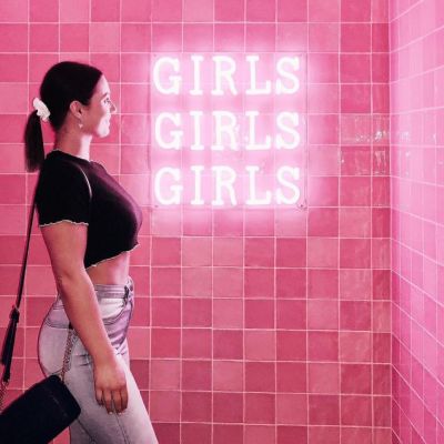 Girls Girls Girls Neon Sign