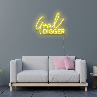 Goal Digger Word Sign