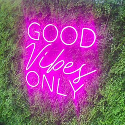Good Vibes Only Neon Flex