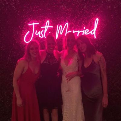 Just Married Light Up Sign