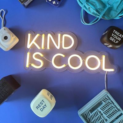 Kind is Cool Light Sign