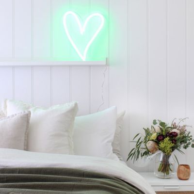 LED Neon Heart Light