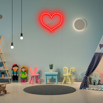 Love Heart Neon Light