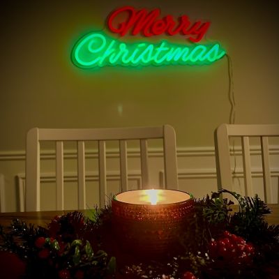 Merry Christmas Light Up Sign