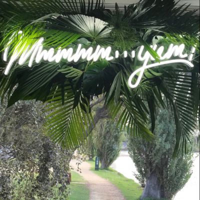 Mmmmm...YUM Neon Sign