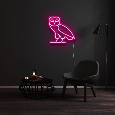 Minerva's Owl Neon Light