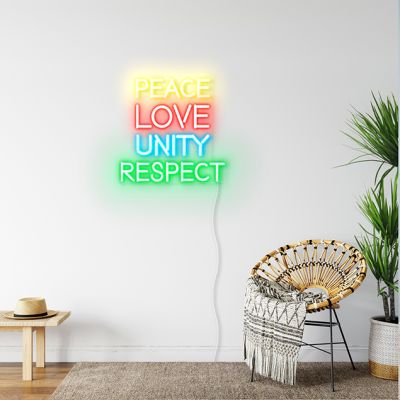 Peace Love Respect Unity