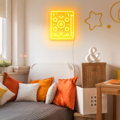 Pinball Machine Neon Wall Art