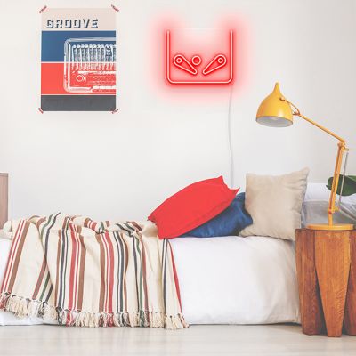 Pinball Machine Neon Sign