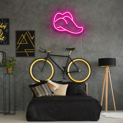 Tongue Neon Art Sign