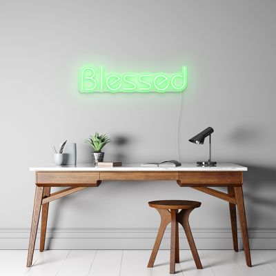 LED Blessed Wall Sign