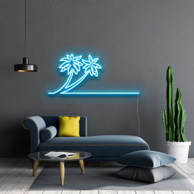 Tropical Dream Neon Beach Sign
