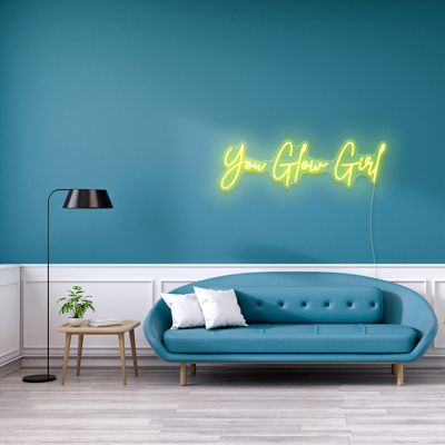 You Glow Girl Neon Light