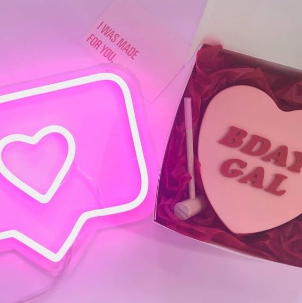 I Like, Love You! Mini Neon Sign from Custom Neon
