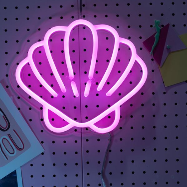 She Sells Sea Shells Mini Neon Sign from Custom Neon
