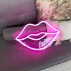 PUCKER UP is a cool LED neon light  - photo CustomNeon.co.uk