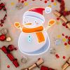 UV Printed LED Neon Snowman from CustomNeon.co.uk