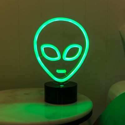 Faux Neon Table Lamps Desk Lights, Alien Desk Lamp