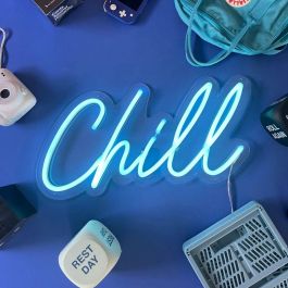 Chill Neon Sign Deep Blue +18 Colours FREE Remote/Dimmer | CUSTOM NEON™
