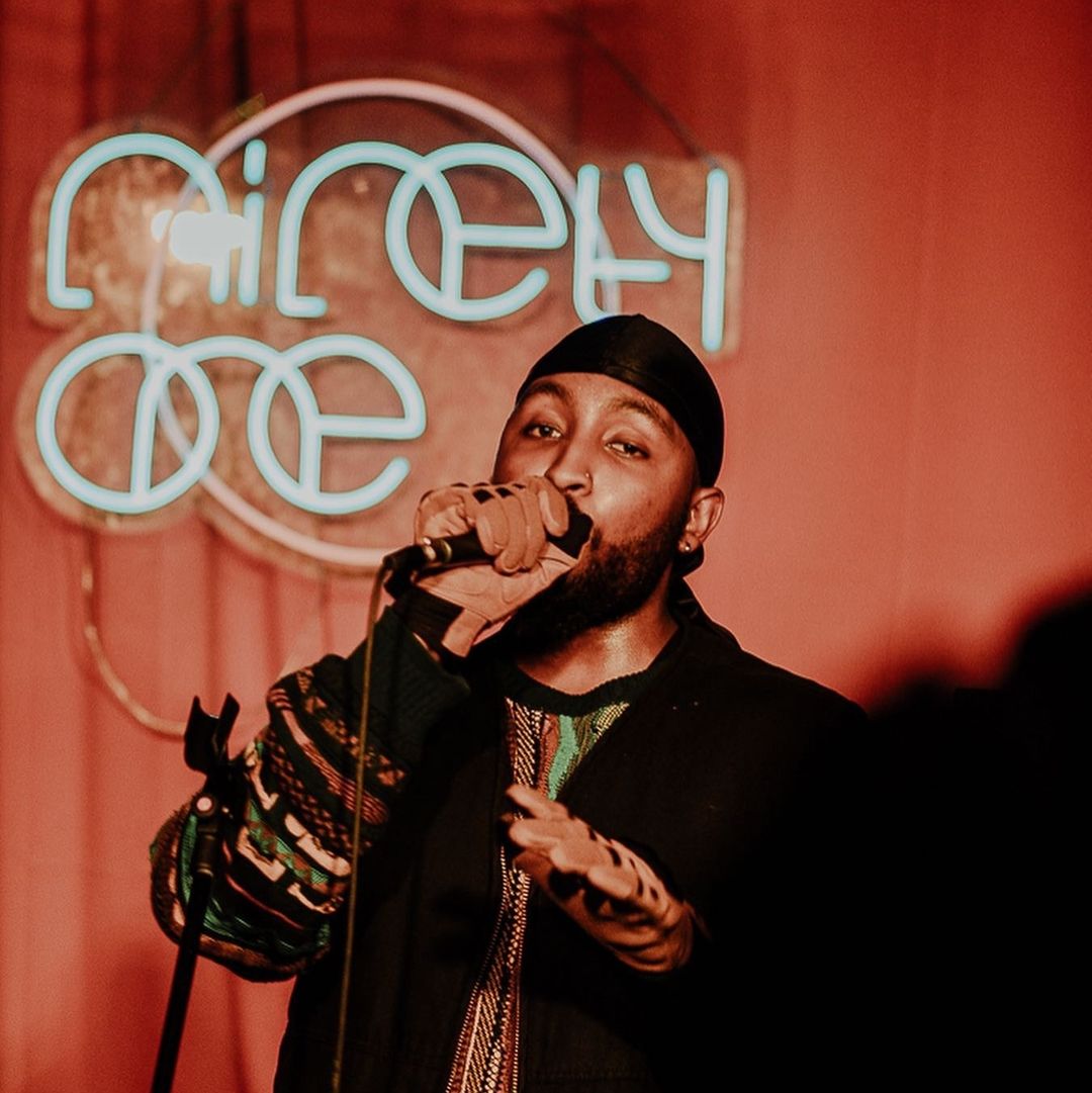 Custom Neon® nightclub stage sign @91livingroom @trumanbrewery