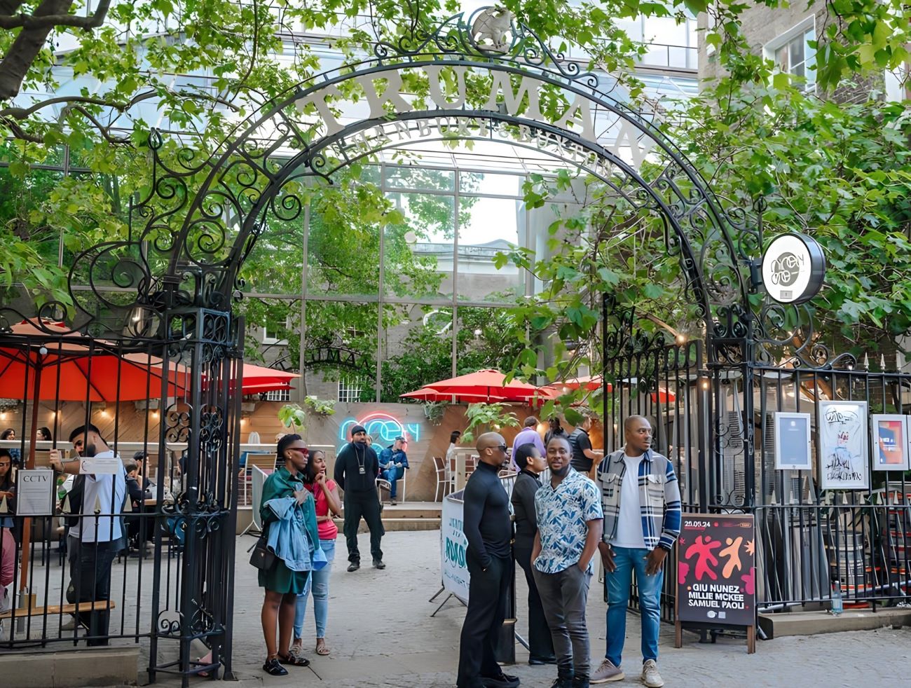Custom Neon® outdoor logo sign @91livingroom @trumanbrewery