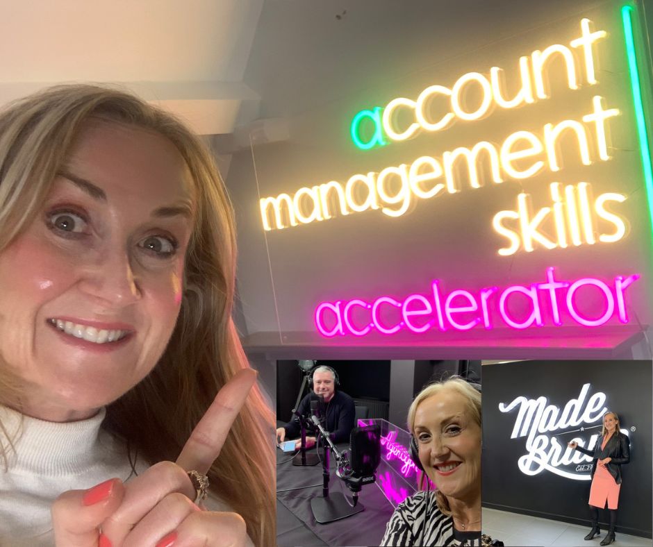 Business logo wall sign made by Custom Neon® @accountmanagementskillsaccelerator