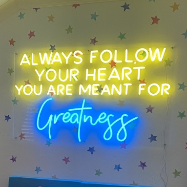 Large light signs for kids' rooms by Custom Neon®