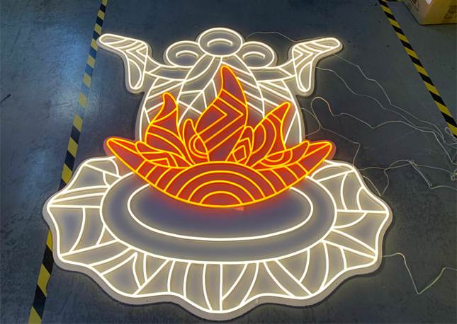 Custom Neon&reg; Trophies sign for tennis.com.au @australianopen