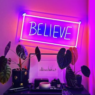 Custom Neon® Ted Lasso inspired Believe sign @laandkk