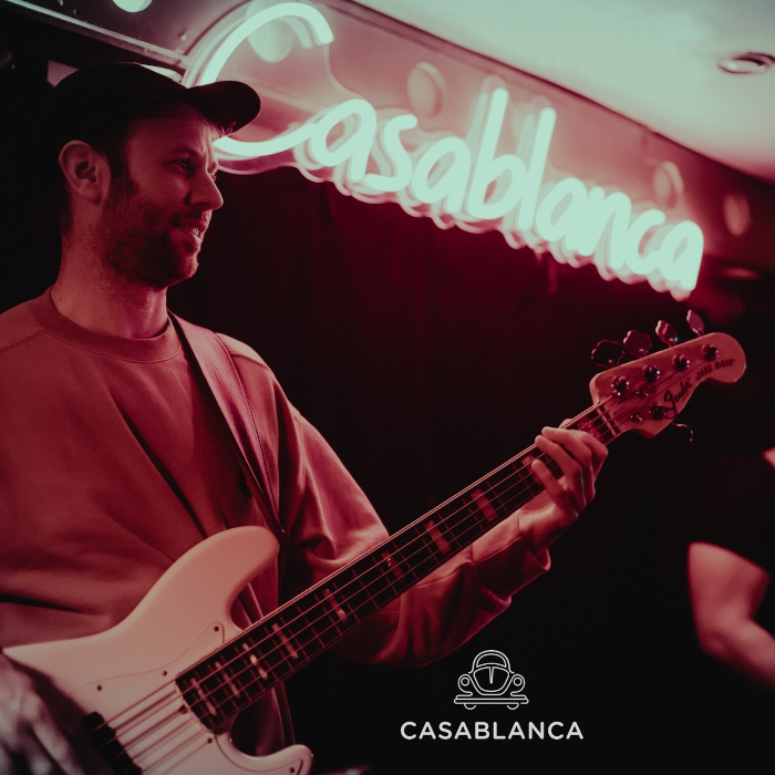 Custom Neon® name sign for Brighton Bar @casablanca