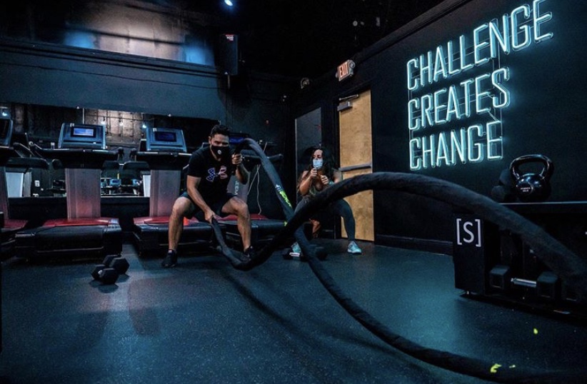 Challenge Creates Change Custom Neon® sign @sensory.fitness