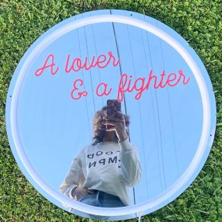 Custom Neon® mirrored UV print sign