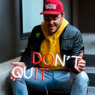 Custom Neon® Don't Quit Do It sign