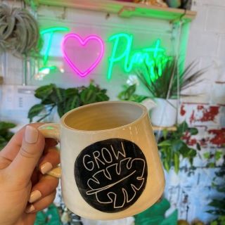 In-store sign @growgiesenplantshop made by Custom Neon®