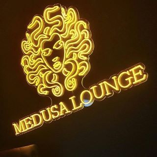 Logo sign @medusa_loungee made by Custom Neon®