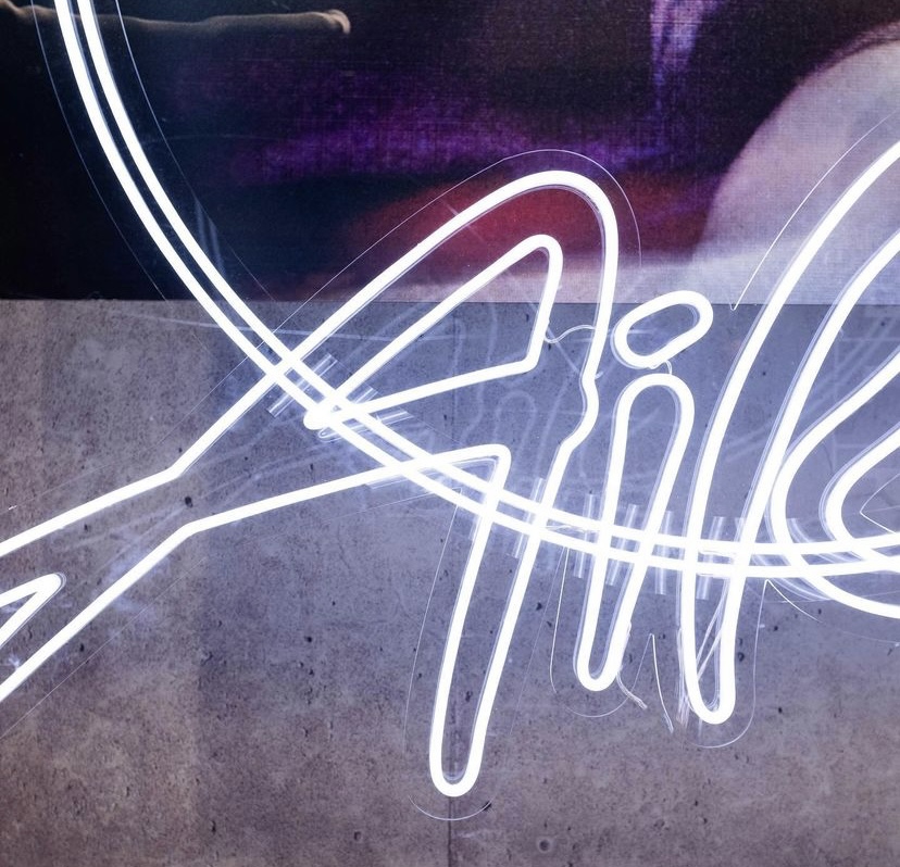 Custom Neon® Nike Air display sign @hypedc for signific.com.au