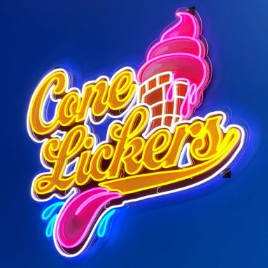 Cone Lickers emblem sign by Custom Neon®