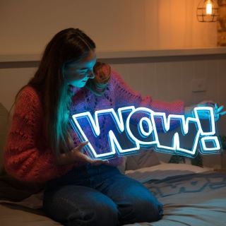 Custom Neon® ice blue WOW