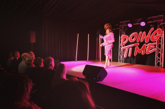 Custom Neon® colour changing stage sign @karenfromfinance