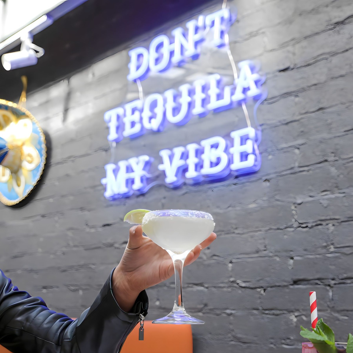 Don't Tequila My Vibe Custom Neon® @lacabramexican