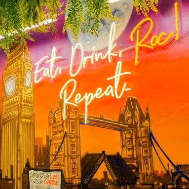 London office quote sign by Custom Neon® @rocsearch