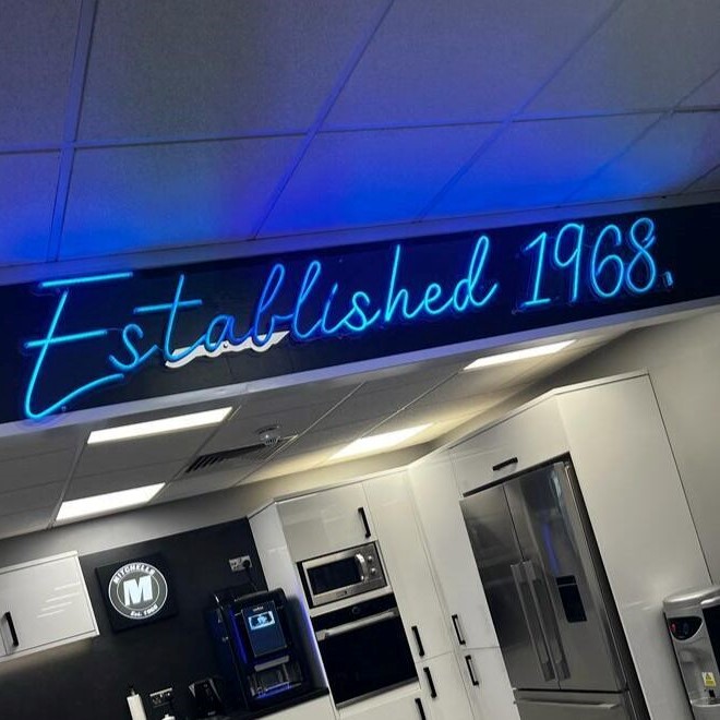 Custom Neon® sign @mitchellsonmansfield @richardmontgomery